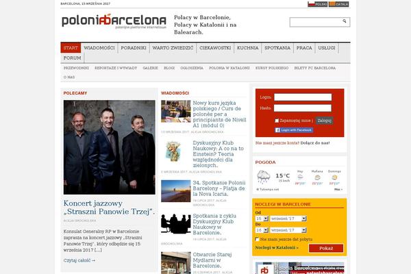 poloniabarcelona.pl site used The-rex