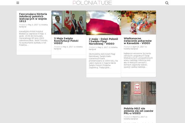 Pingraphy theme site design template sample