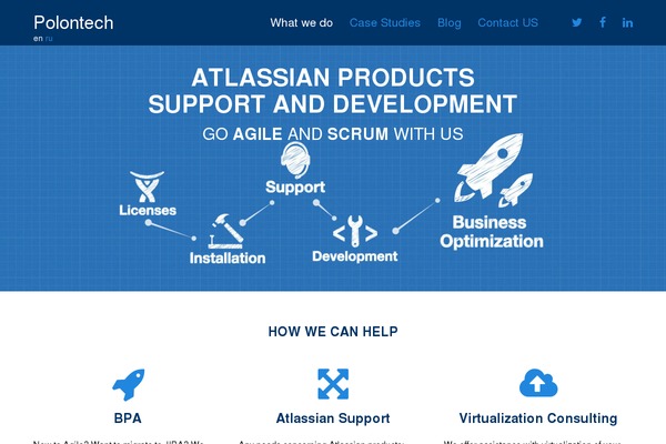 polontech.com site used Perfekta