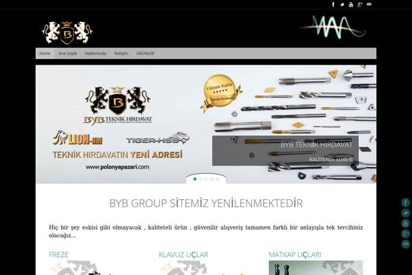 Tempera theme site design template sample