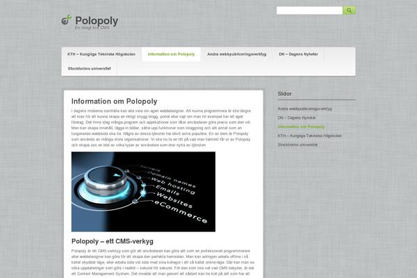 polopoly.se site used Gray Modern