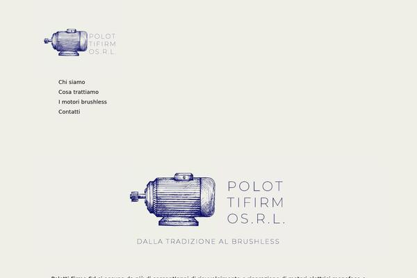 polotti.it site used Chaplin