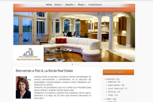 ElegantEstate theme site design template sample