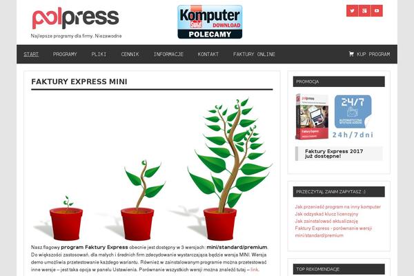 polpress.pl site used Accelerate-child