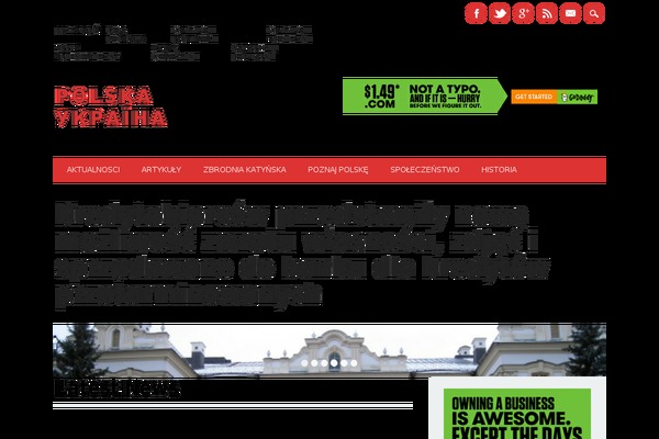 The Newswire theme site design template sample