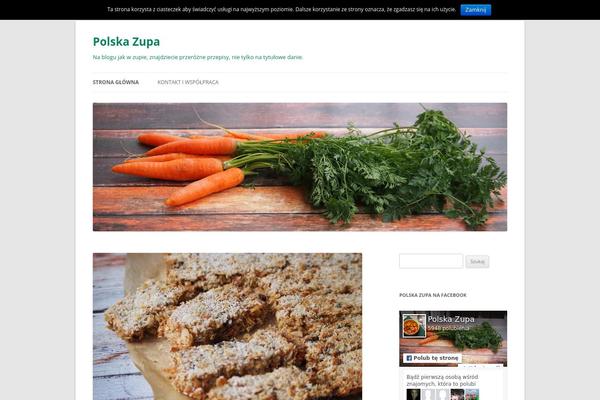 Twenty Twelve theme site design template sample