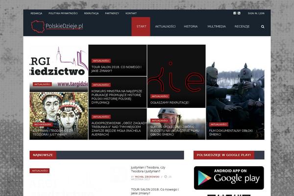 Jannah theme site design template sample