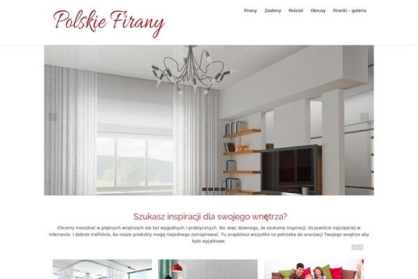 Hathor theme site design template sample
