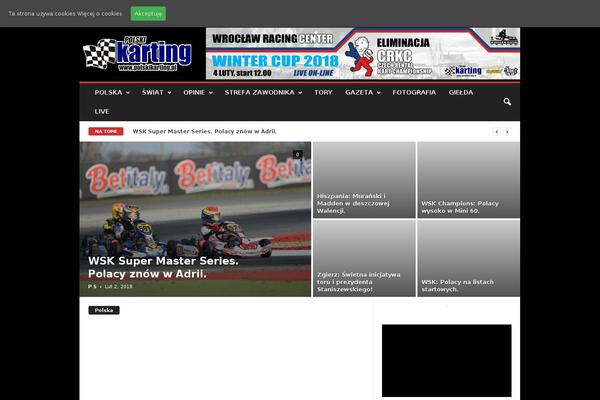 Top News theme site design template sample