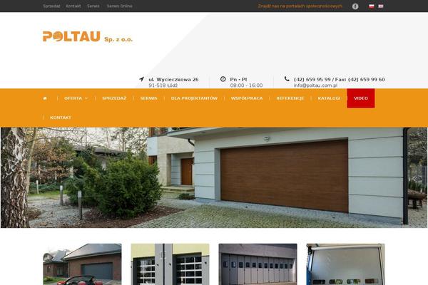 Megaproject theme site design template sample