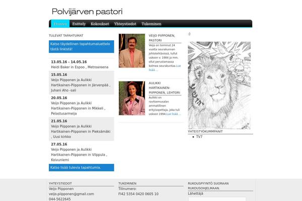 Site using GigPress plugin