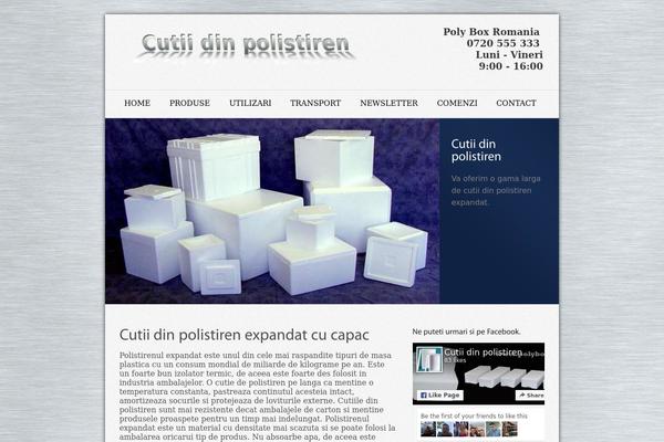 poly-box.ro site used Nutritiontheme
