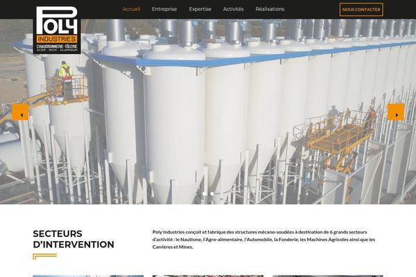 Factoryplus theme site design template sample