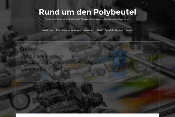 Fara theme site design template sample
