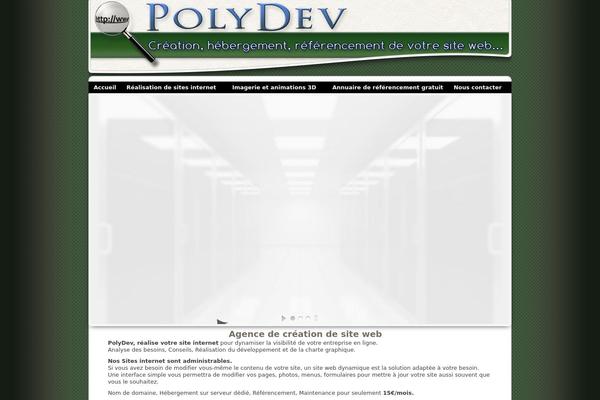 Site using Dropdown Menu Widget plugin