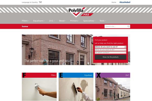 polyfillapro.com site used Polyfilla