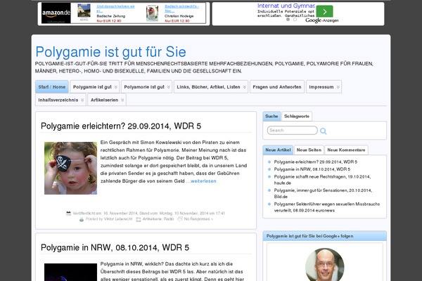 Site using Content Cards plugin