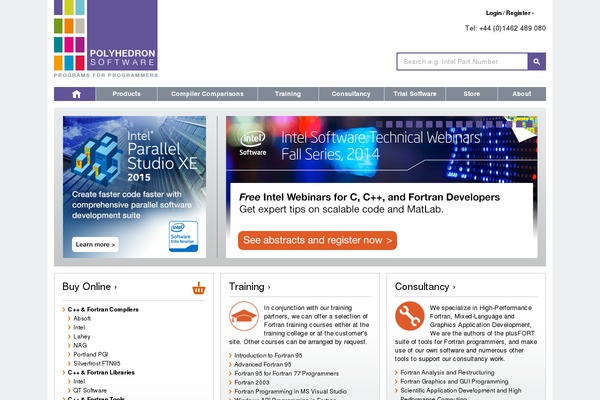 polyhedron.co.uk site used Adeptscientific