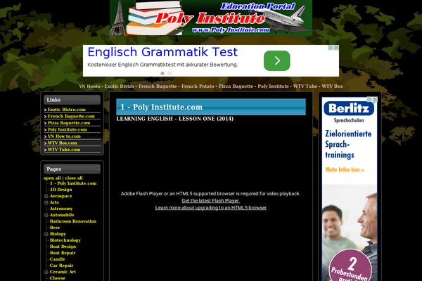 Site using Adsense Widget plugin