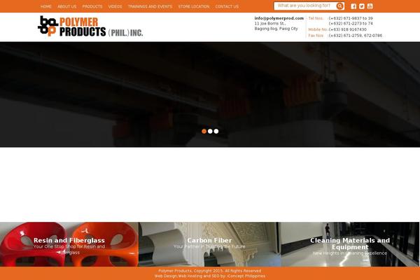 polymerprod.com site used Polymer