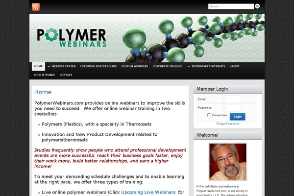 Graphene theme site design template sample