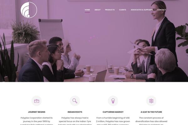 Bridge theme site design template sample