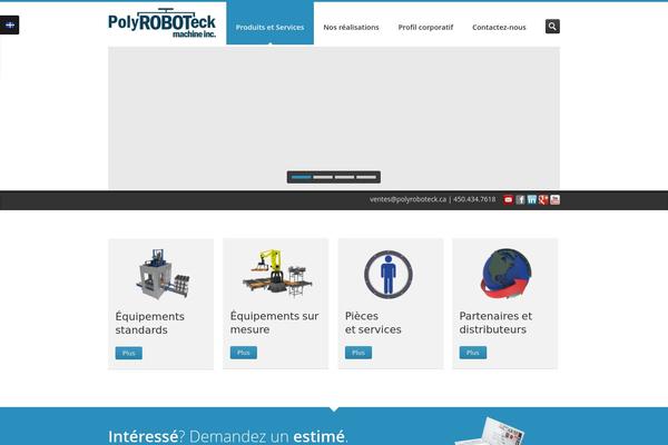 Inceptio theme site design template sample