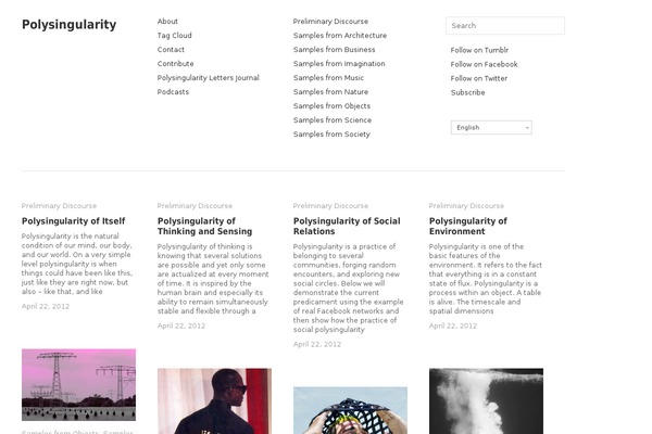 Site using Quick-post-widget plugin