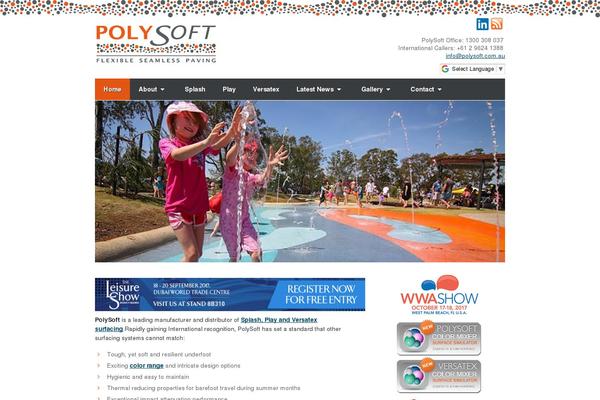 Site using Widgetize Pages Light plugin