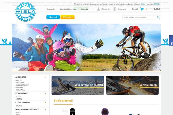 Spartan theme site design template sample