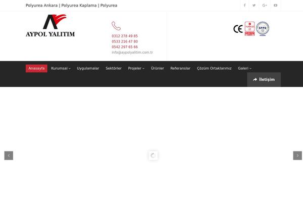 Industry theme site design template sample