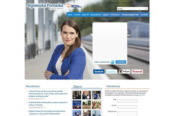 Site using cformsII - contact form plugin