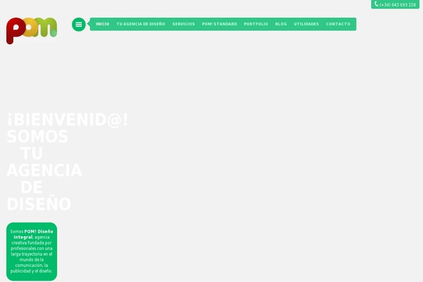 pomdiseno theme websites examples