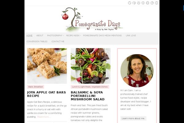 Isabelle theme site design template sample