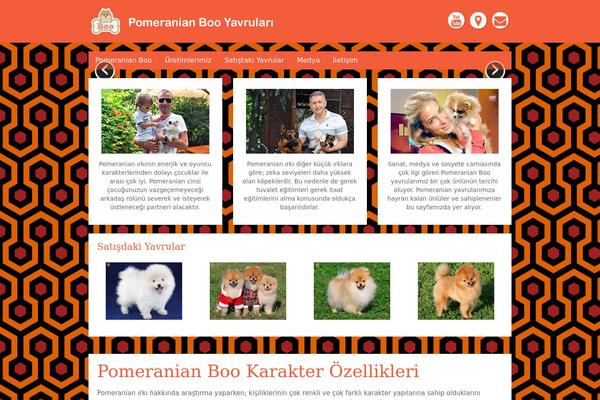 pomeranian-boo.com site used Radiant