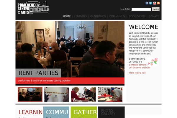 Big Easy theme site design template sample