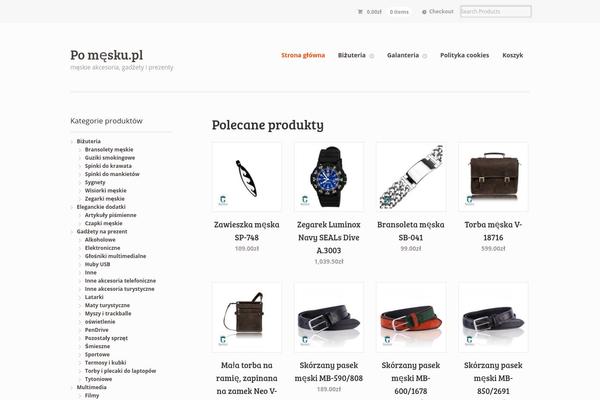 Mystile theme site design template sample