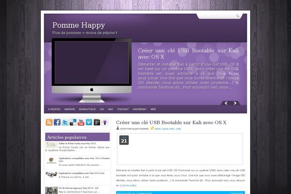 Evander theme site design template sample