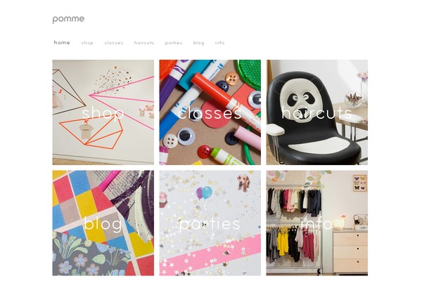 Fashionista theme site design template sample