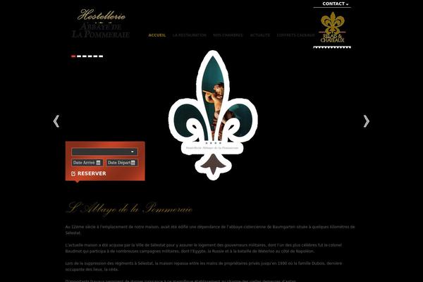 Guesthouse theme site design template sample