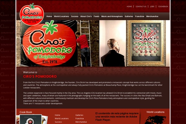 pomodoro.co.uk site used Pomodoro