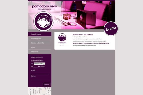 pomodoronero.at site used Pomodoro
