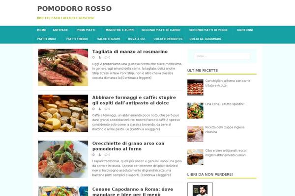 WP Macchiato theme site design template sample