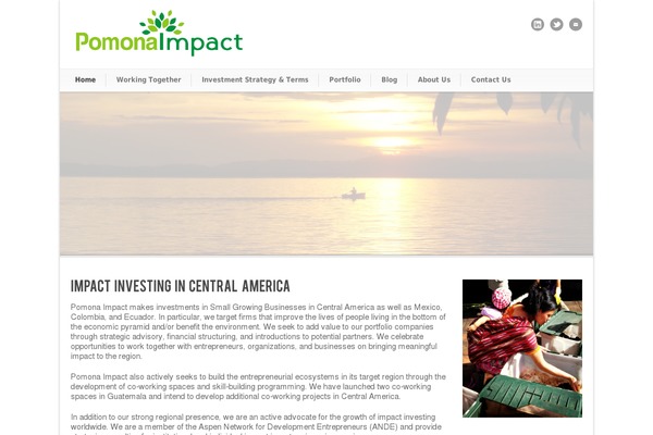 Modernize theme site design template sample