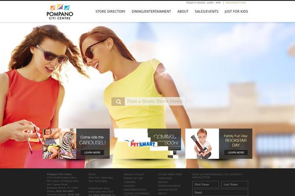 pompano theme websites examples