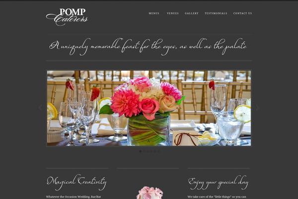 The Cotton theme site design template sample