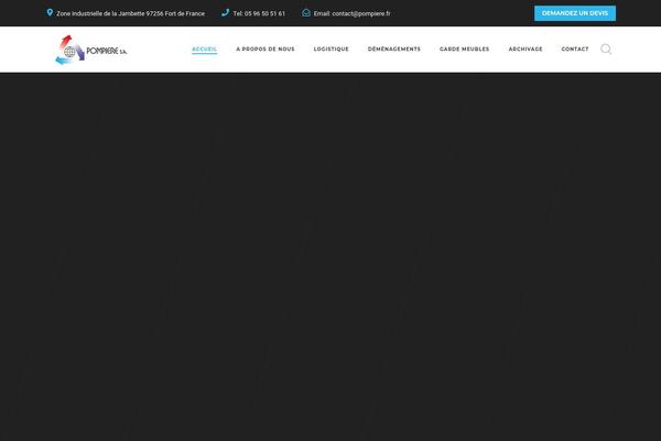 Globax theme site design template sample
