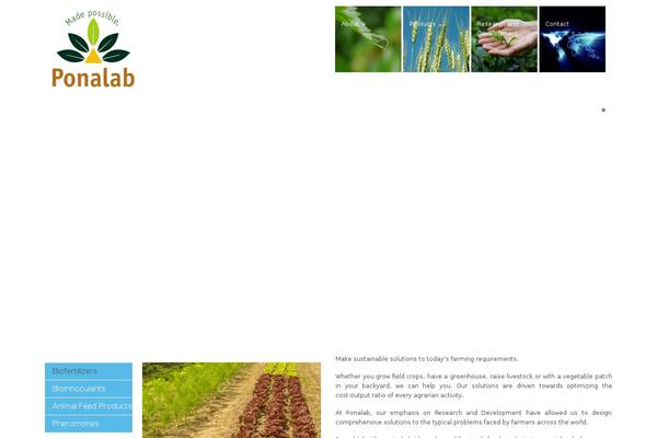 One Touch theme site design template sample