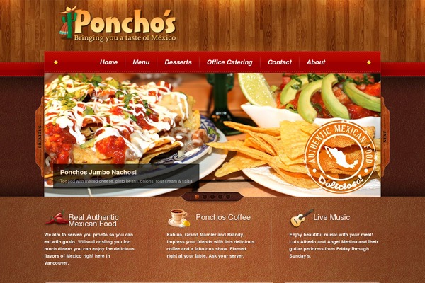 Site using Easy-restaurant-menu-manager plugin