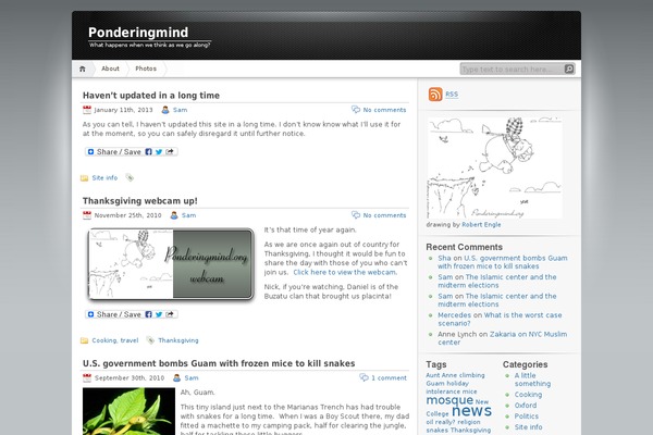 iNove theme site design template sample